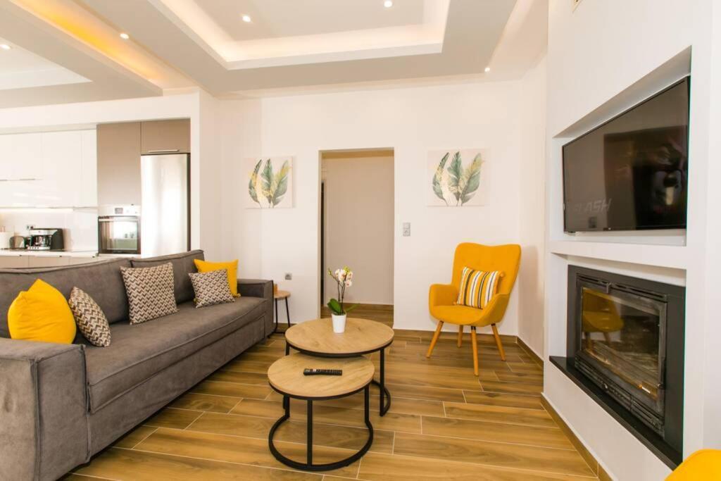 فيلا Chrysi'S Ocean View Retreat Kerames المظهر الخارجي الصورة