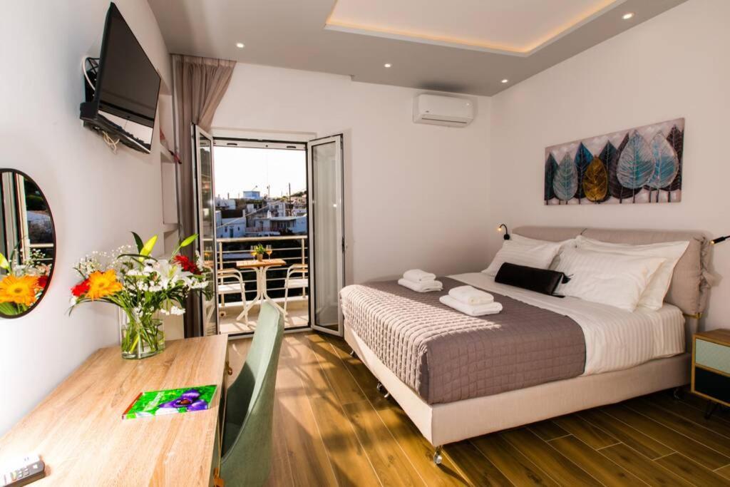 فيلا Chrysi'S Ocean View Retreat Kerames المظهر الخارجي الصورة