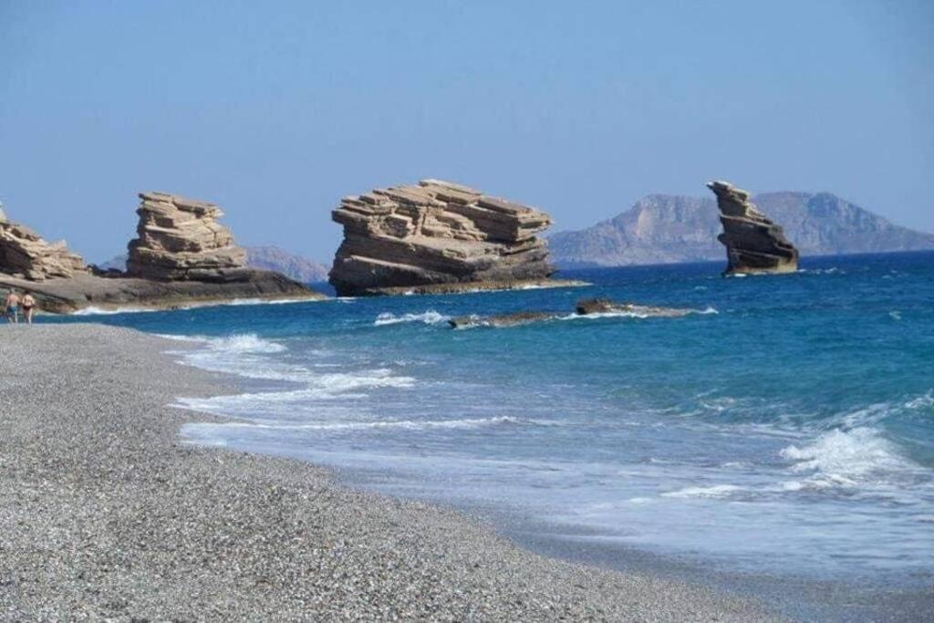 فيلا Chrysi'S Ocean View Retreat Kerames المظهر الخارجي الصورة