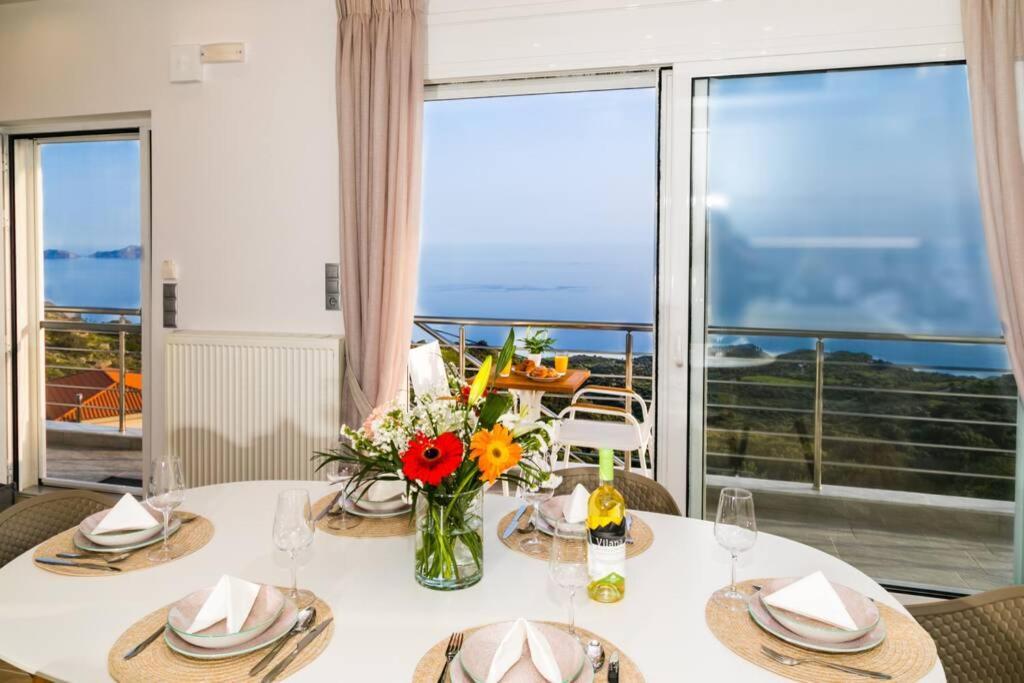 فيلا Chrysi'S Ocean View Retreat Kerames المظهر الخارجي الصورة