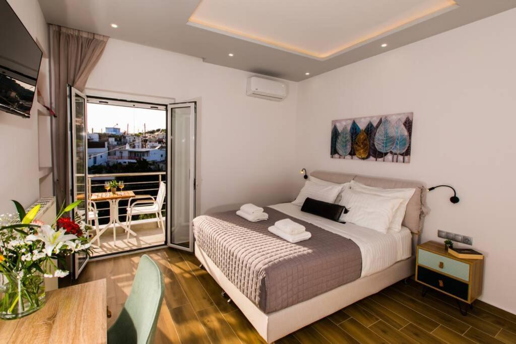 فيلا Chrysi'S Ocean View Retreat Kerames المظهر الخارجي الصورة