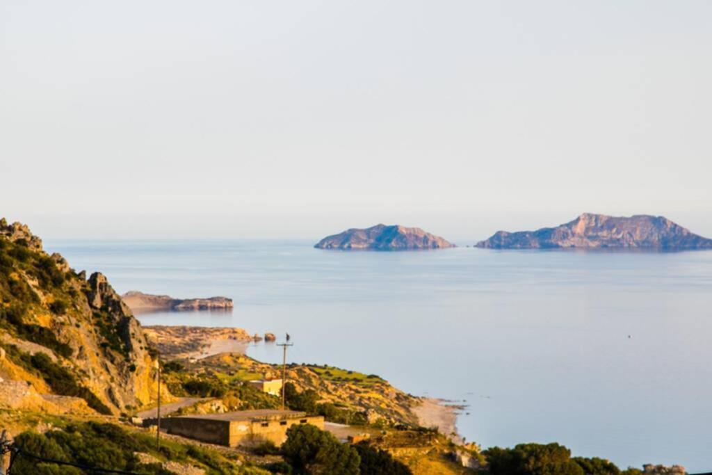 فيلا Chrysi'S Ocean View Retreat Kerames المظهر الخارجي الصورة