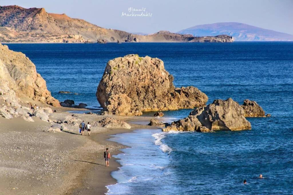 فيلا Chrysi'S Ocean View Retreat Kerames المظهر الخارجي الصورة